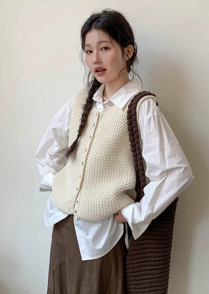 スモーキーVネックノースリーブベスト