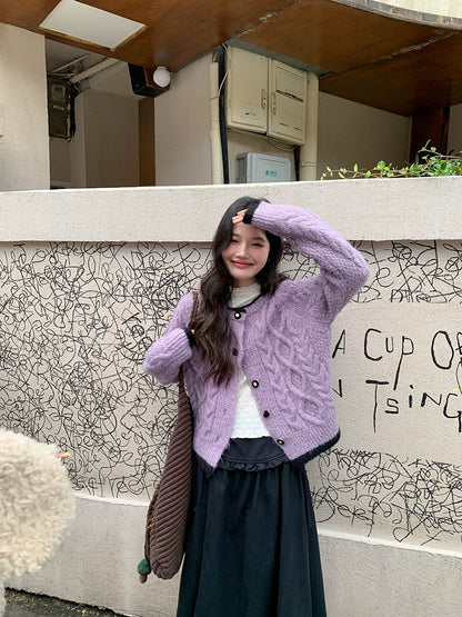 エレガントニットレーストップ