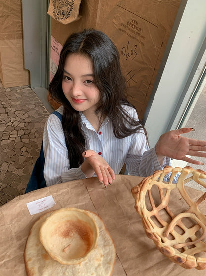 シックフリルハイウエストワンピース