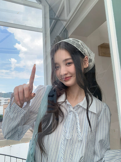 ストライプツーピースセット