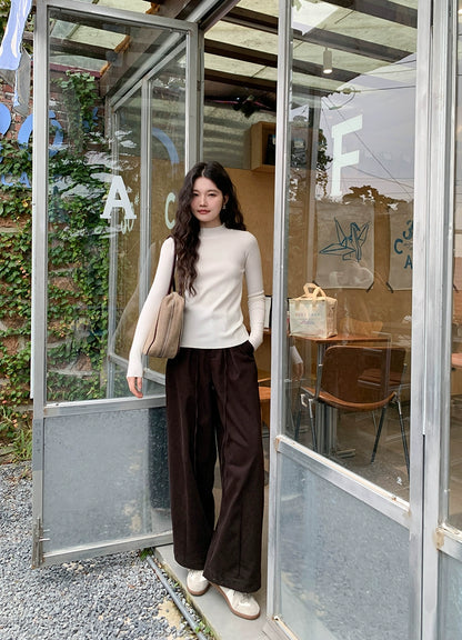 ウィンター ハイネック ニットボトム