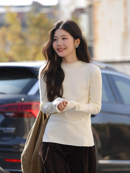 パッチワークニットパンツセール