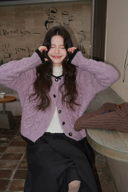 エレガントニットレーストップ