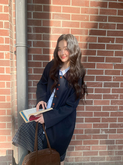 モダンスラウチートレンチコート