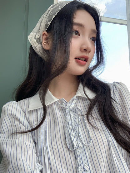 ストライプツーピースセット