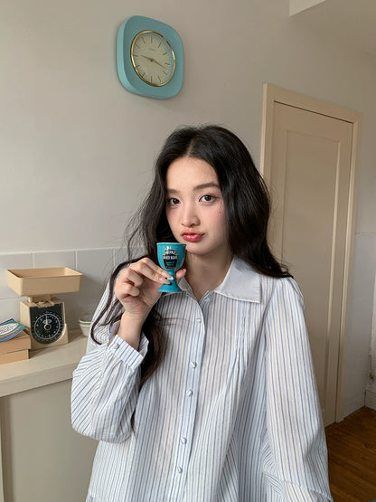 ストライプツーピースセット