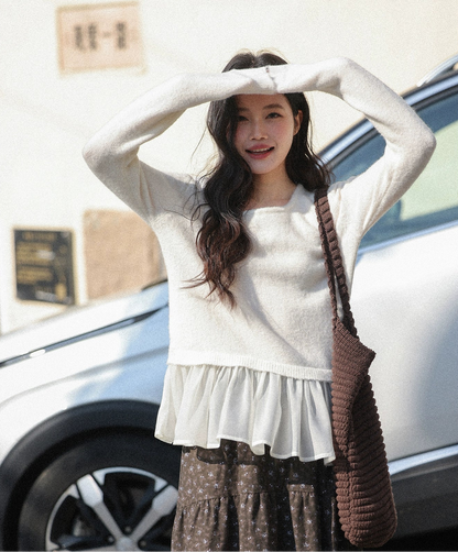 フェアリーフリルニットトップ