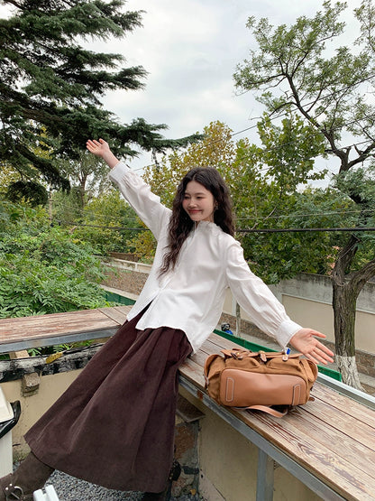 シックフレンチレースブラウス