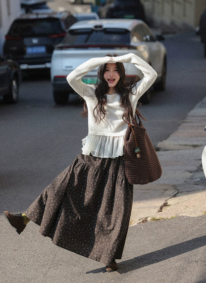 フェアリーフリルニットトップ