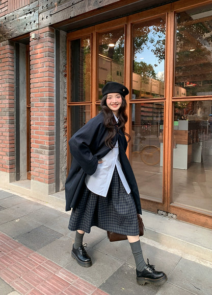 モダンスラウチートレンチコート