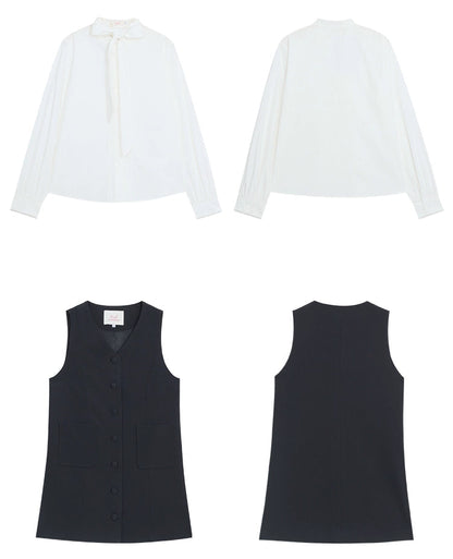 リボン結びドレスセット