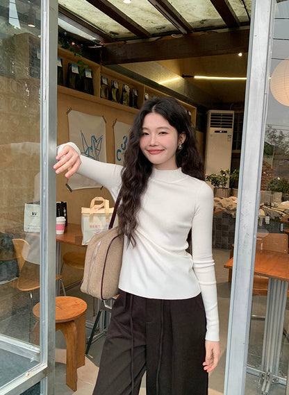 ウィンター ハイネック ニットボトム