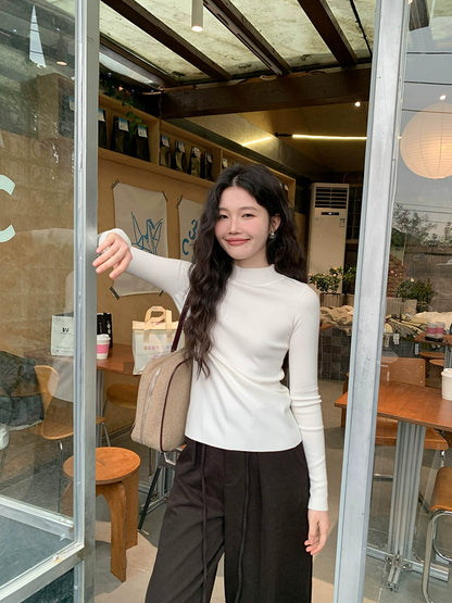 ウィンター ハイネック ニットボトム