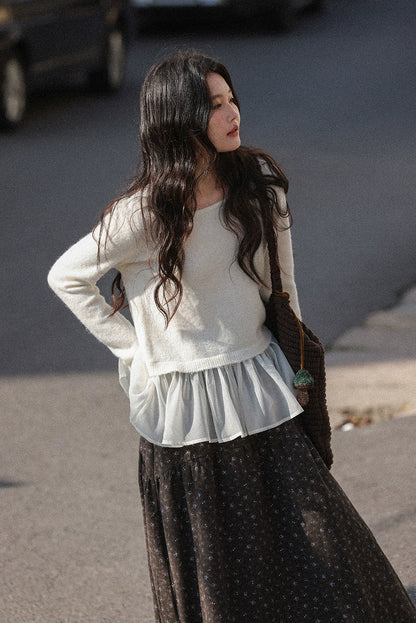 フェアリーフリルニットトップ