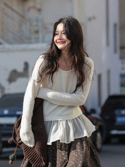 フェアリーフリルニットトップ