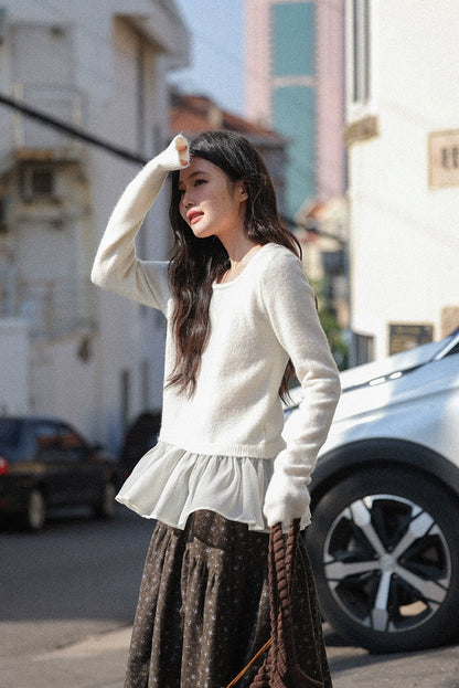 フェアリーフリルニットトップ