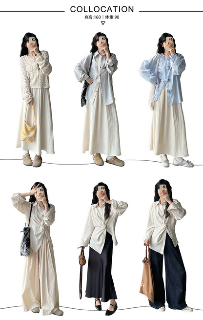 プリーツスカートセット