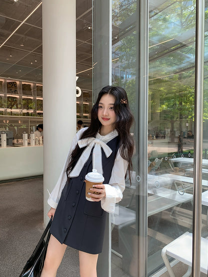 リボン結びドレスセット