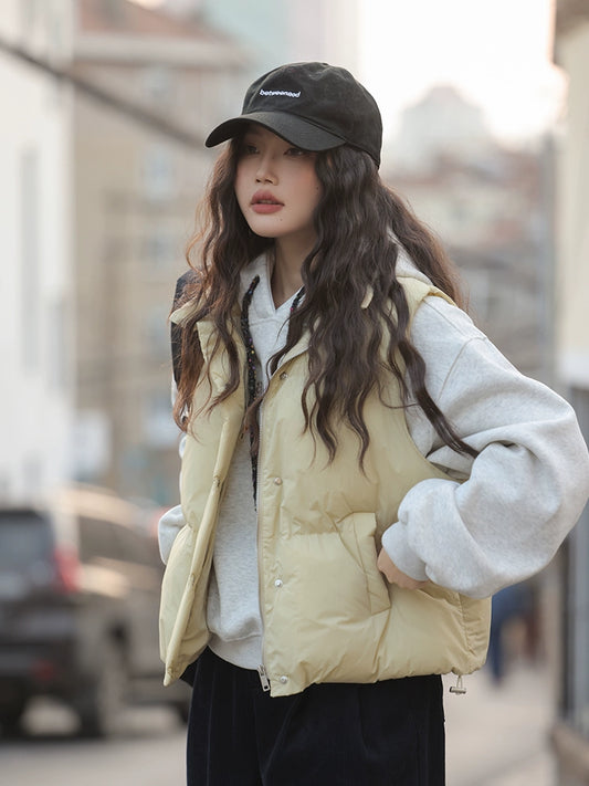 ホットイエローウールベスト