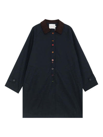 モダンスラウチートレンチコート