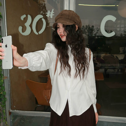 シックフレンチレースブラウス