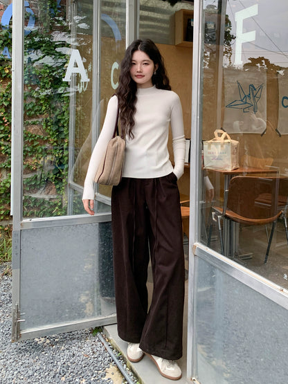 ウィンター ハイネック ニットボトム