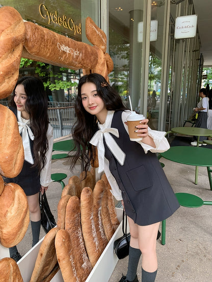 リボン結びドレスセット