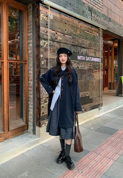 モダンスラウチートレンチコート