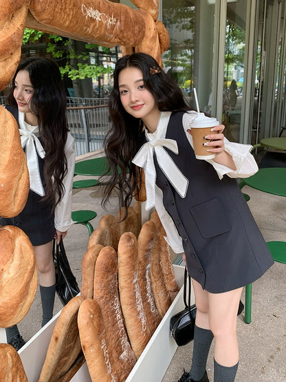 リボン結びドレスセット