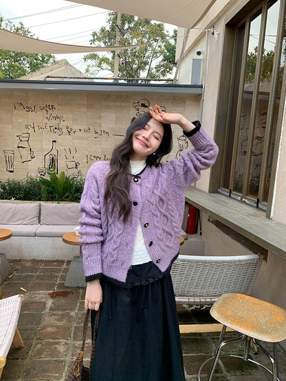 エレガントニットレーストップ