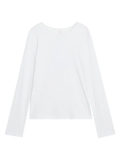 ルーズコットン長袖Tシャツ