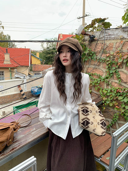 シックフレンチレースブラウス