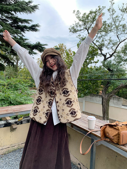 フェアアイルウールベストコート