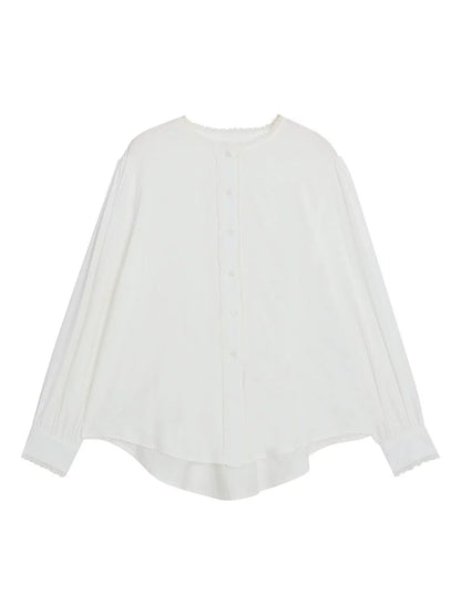 シックフレンチレースブラウス