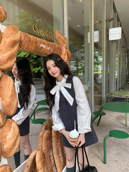 リボン結びドレスセット