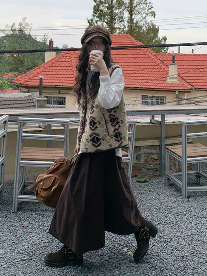 フェアアイルウールベストコート