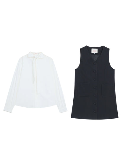 リボン結びドレスセット