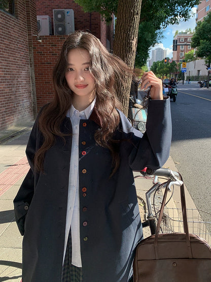 モダンスラウチートレンチコート