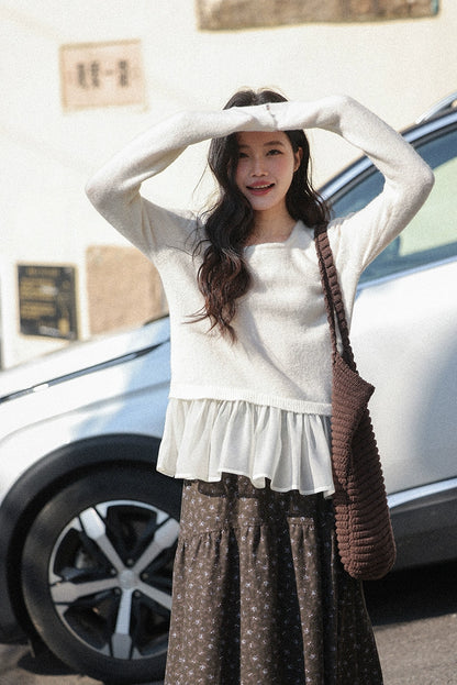 フェアリーフリルニットトップ