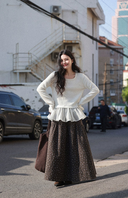 フェアリーフリルニットトップ