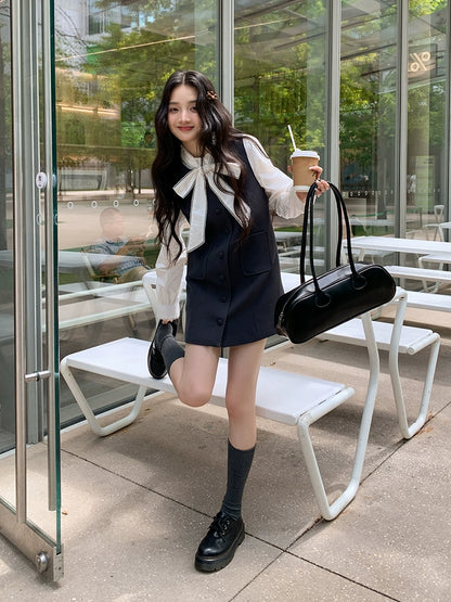 リボン結びドレスセット