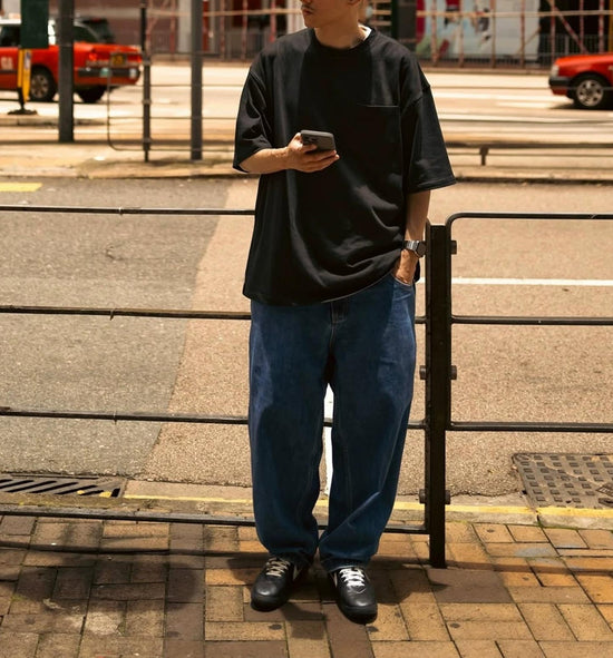 リラックスフィットポケットTシャツ