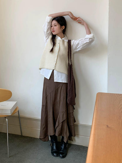 スモーキーVネックノースリーブベスト