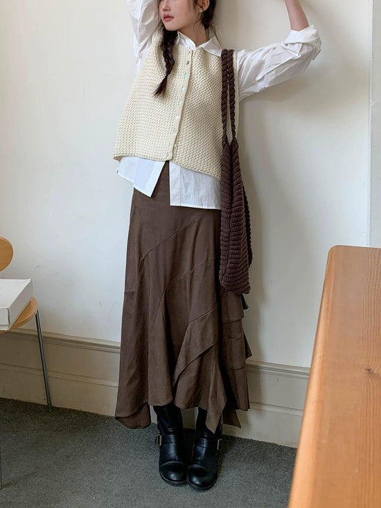 スモーキーVネックノースリーブベスト